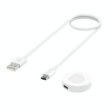 For Huawei Watch Ultimate Smart Watch Magnetic Charging Cable, Length: 1m, Style:Split Version(White)