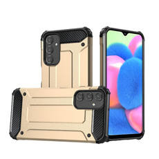 For Samsung Galaxy A24 Magic Armor TPU Hard PC Phone Case(Gold)