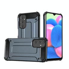 For Samsung Galaxy A24 Magic Armor TPU Hard PC Phone Case(Navy Blue)