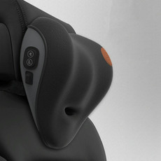SR-21 Car Lumbar Cushion Headrest Seat Memory Foam Accessories, Style: Massage Headrest (Black) SR-21 Car Lumbar Cushion Headrest Seat Memory Foam Accessories, Style: Massage Headrest (Black)