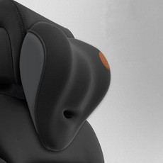 SR-21 Car Lumbar Cushion Headrest Seat Memory Foam Accessories, Style: Ordinary Headrest (Black) SR-21 Car Lumbar Cushion Headrest Seat Memory Foam Accessories, Style: Ordinary Headrest (Black)