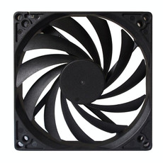 FANNER Ice Soul F10015 Desktop Computer Radiator PWM Intelligent Speed Regulation Ultra-thin Chassis Fan(Black)