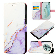 For Honor Magic5 Pro PT003 Marble Pattern Flip Leather Phone Case(LS006)
