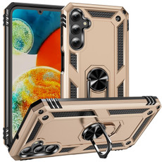 For Samsung Galaxy A24 4G Shockproof TPU + PC Phone Case(Gold)