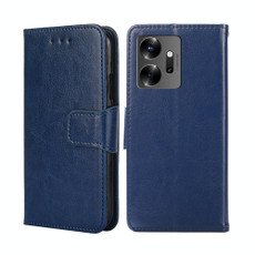 For Infinix Zero 20 Crystal Texture Leather Phone Case(Royal Blue) For Infinix Zero 20 Crystal Texture Leather Phone Case(Royal Blue)