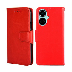 For Tecno Camon 19 / 19 Pro Crystal Texture Leather Phone Case(Red) For Tecno Camon 19 / 19 Pro Crystal Texture Leather Phone Case(Red)