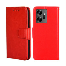 For Infinix Zero 20 Crystal Texture Leather Phone Case(Red) For Infinix Zero 20 Crystal Texture Leather Phone Case(Red)