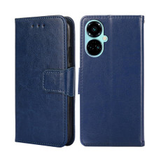 For Tecno Camon 19 / 19 Pro Crystal Texture Leather Phone Case(Royal Blue) For Tecno Camon 19 / 19 Pro Crystal Texture Leather Phone Case(Royal Blue)