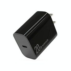 NORTHJO NOPD2001 PD 20W USB-C / Type-C Single Port Fast Charger, Plug Type:US Plug(Black)