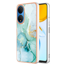 For Honor X7 Electroplating Marble Dual-side IMD Phone Case(Green 003) For Honor X7 Electroplating Marble Dual-side IMD Phone Case(Green 003)