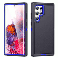 For Samsung Galaxy S22 Ultra 5G Life Waterproof Rugged Phone Case(Dark Blue + Royal Blue) For Samsung Galaxy S22 Ultra 5G Life Waterproof Rugged Phone Case(Dark Blue + Royal Blue)