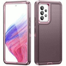 For Samsung Galaxy A53 Life Waterproof Rugged Phone Case(Purple + Pink) For Samsung Galaxy A53 Life Waterproof Rugged Phone Case(Purple + Pink)