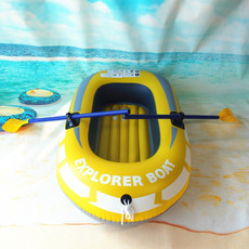 LS-801 Small PVC Water Casual Inflatable Boat, Style: Single People Use+Hand Pump+Paddle LS-801 Small PVC Water Casual Inflatable Boat, Style: Single People Use+Hand Pump+Paddle