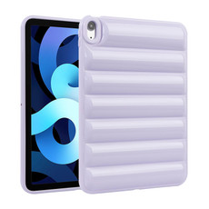 For iPad Air 2022 / 2020 Eiderdown Cushion Shockproof Tablet Case(Purple)