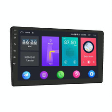A2799 10 Inch Android WiFi 2+32G Central Control Large screen Universal Car Navigation Reversing Video Player, Style:Standard
