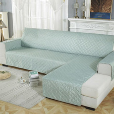 Waterproof Non-slip Pet Cushion One-piece Assemble Sofa Cover, Size:Right-200x270cm(Light Green)
