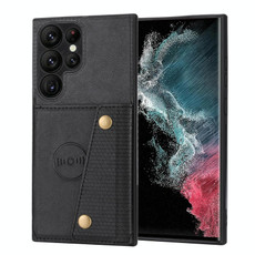 For Samsung Galaxy S23 Ultra 5G Double Buckle Magnetic Phone Case(Black) For Samsung Galaxy S23 Ultra 5G Double Buckle Magnetic Phone Case(Black)