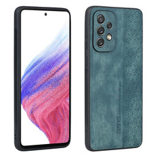 For Samsung Galaxy A52 5G AZNS 3D Embossed Skin Feel Phone Case(Dark Green) For Samsung Galaxy A52 5G AZNS 3D Embossed Skin Feel Phone Case(Dark Green)