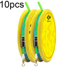 10rolls Outdoor Fishing Anti-tangle Spotted Invisible Line Set with Scale, Size: 7.2m(1.5)