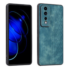 For Honor 80 GT 5G AZNS 3D Embossed Skin Feel Phone Case(Dark Green)