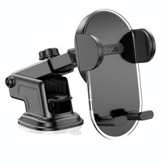 hoco H3 Press Type Center Console Car Holder(Black)