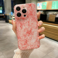 For iPhone 13 Silk Ink Pattern PC Phone Case(Red) For iPhone 13 Silk Ink Pattern PC Phone Case(Red)