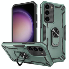 For Samsung Galaxy S23 5G Warship Armor 2 in 1 Shockproof Phone Case(Dark Green) For Samsung Galaxy S23 5G Warship Armor 2 in 1 Shockproof Phone Case(Dark Green)