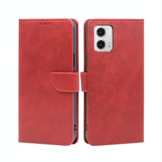 For Motorola Moto G73 5G Calf Texture Buckle Flip Leather Phone Case(Red) For Motorola Moto G73 5G Calf Texture Buckle Flip Leather Phone Case(Red)
