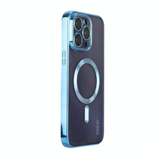 For iPhone 14 Pro Max ENKAY Electroplated MagSafe Shockproof TPU Phone Case with Lens Film(Dark Blue) For iPhone 14 Pro Max ENKAY Electroplated MagSafe Shockproof TPU Phone Case with Lens Film(Dark Blue)