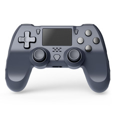 898 Bluetooth 5.0 Wireless Game Controller for PS4 / PC / Android(Grey)