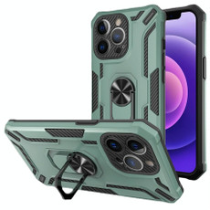 For iPhone 11 Pro Max Warship Armor 2 in 1 Shockproof Phone Case(Dark Green)