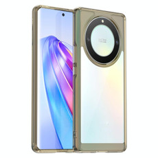 For Honor Magic5 Lite Colorful Series Acrylic + TPU Phone Case(Transparent Grey) For Honor Magic5 Lite Colorful Series Acrylic + TPU Phone Case(Transparent Grey)