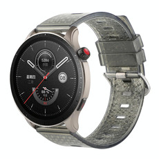 For Huawei Watch GT 42mm / 46mm 22mm Transparent Shiny Diamond TPU Watch Band(Black) For Huawei Watch GT 42mm / 46mm 22mm Transparent Shiny Diamond TPU Watch Band(Black)