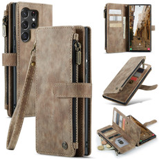 For Samsung Galaxy S23 Ultra 5G CaseMe C30 Multifunctional Leather Phone Case(Brown) For Samsung Galaxy S23 Ultra 5G CaseMe C30 Multifunctional Leather Phone Case(Brown)