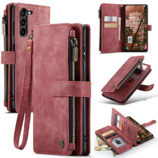 For Samsung Galaxy S23 5G CaseMe C30 Multifunctional Leather Phone Case(Red) For Samsung Galaxy S23 5G CaseMe C30 Multifunctional Leather Phone Case(Red)