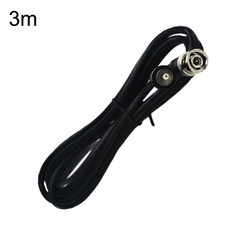 BNC Male To RCA Male Connection Cable Copper HD Video Coaxial Cable Monitoring Cable, Length: 3m