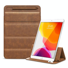 3-fold Stand Magnetic Tablet Sleeve Case Liner Bag For iPad 9.7 / 10.2 / 10.5 / 10.9 / 11 inch(Light Brown) 3-fold Stand Magnetic Tablet Sleeve Case Liner Bag For iPad 9.7 / 10.2 / 10.5 / 10.9 / 11 inch(Light Brown)