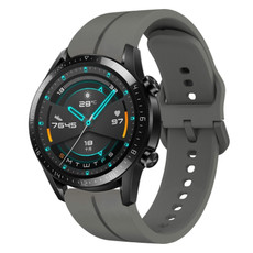 For Huawei GT2 46mm 22mm Loop Silicone Watch Band(Dark Grey) For Huawei GT2 46mm 22mm Loop Silicone Watch Band(Dark Grey)
