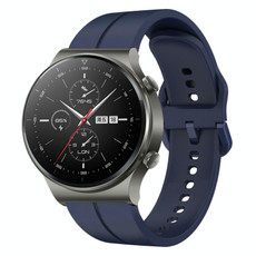 For Huawei GT2 Pro 22mm Loop Silicone Watch Band(Navy Blue) For Huawei GT2 Pro 22mm Loop Silicone Watch Band(Navy Blue)