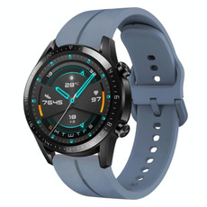 For Huawei GT2 46mm 22mm Loop Silicone Watch Band(Blue) For Huawei GT2 46mm 22mm Loop Silicone Watch Band(Blue)