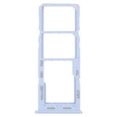 For Samsung Galaxy A23 5G SM-A236B Original SIM Card Tray + SIM Card Tray + Micro SD card tray (Blue)