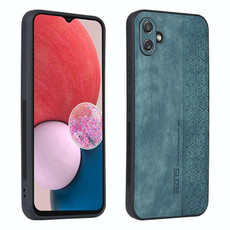 For Samsung Galaxy A04e AZNS 3D Embossed Skin Feel Phone Case(Dark Green)