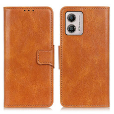 For Motorola Moto G53 5G Mirren Crazy Horse Texture Leather Phone Case(Brown) For Motorola Moto G53 5G Mirren Crazy Horse Texture Leather Phone Case(Brown)