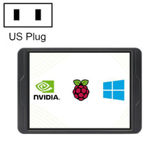 Waveshare 8 Inch 2K IPS 15362048 Optical Bonding Toughened Glass Panel Touch Display, Plug:US Plug
