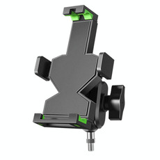 A04 Metal Motorcycle Mobile Phone Navigation Bracket Bicycle Frame Multifunctional Car Fixed Clamp(M10 Ball Header Installation Model)
