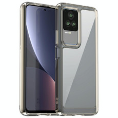 For Xiaomi Redmi K60E Candy Series TPU Phone Case(Transparent Grey)