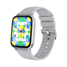 P56T 1.91 inch Color Screen Smart Watch,Support Heart Rate Monitoring / Blood Pressure Monitoring(Silver)