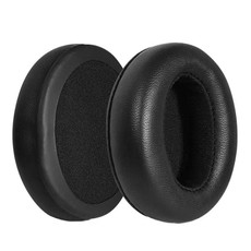 For Sennheiser Momentum 1pair Soft Comfortable Headset Sponge Cover, Color: Black Lambskin