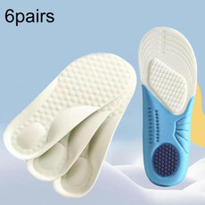 6pairs Children Foam Insoles Soft Breathable Cuttable Sports Insoles Upgrade(28-29)
