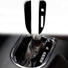 For Ford Mustang 2015-2020 Car Right Drive Gear Shift Pad Decorative Sticker(Black)
